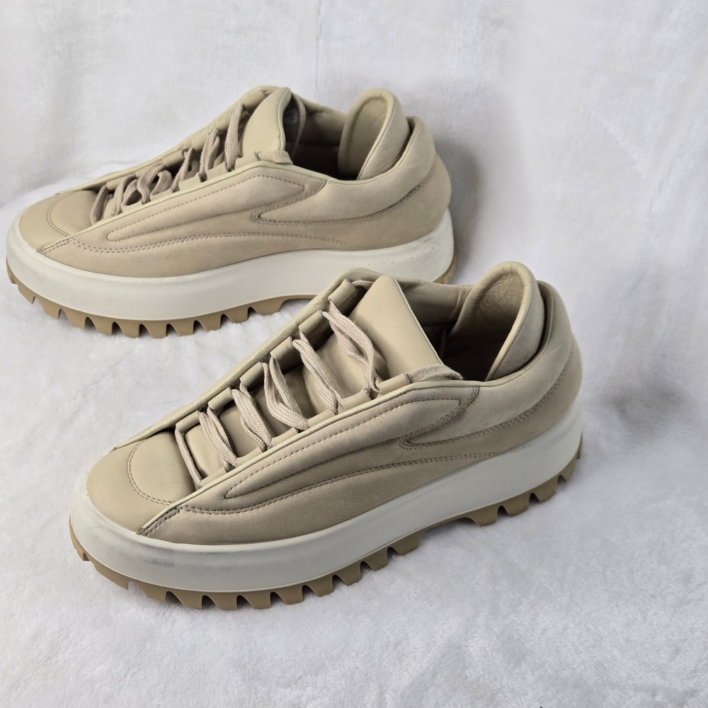 ECCO RAL7000STUDIO Street Ace Chunky Platform Sand Sneakers EU 42 Womens Size 11